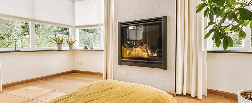 Residential Fireplace Ceramic Glass Installation in Nanuet, NY