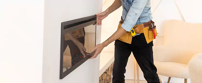 Metal Fireplace Installation in Nanuet, New York