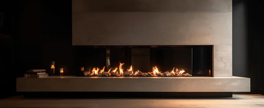 Gas Fireplace Ember Bed Design Services in Nanuet, New York