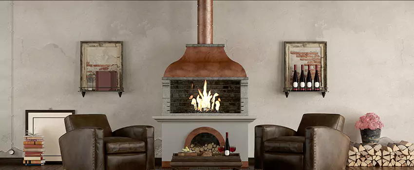 Thelin Hearth Products Providence Pellet Insert Fireplace Installation in Nanuet, NY
