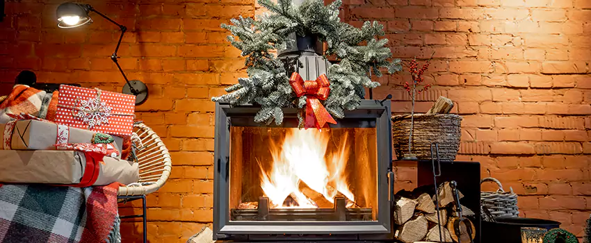 Travis Industries Linear Gas Fireplace Installation in Nanuet, New York