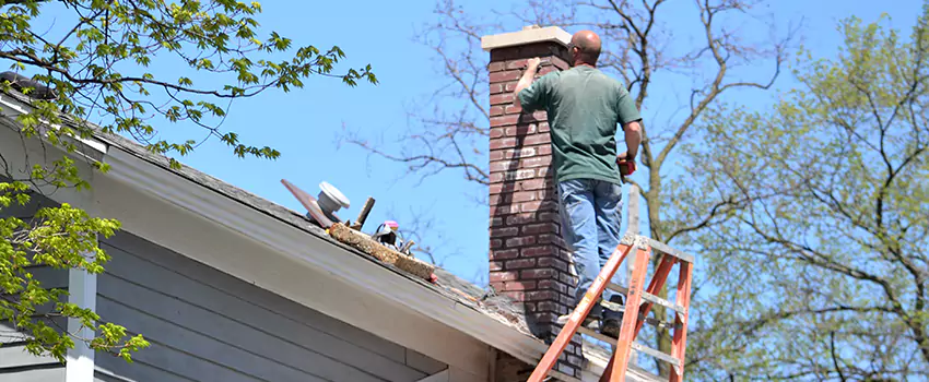 Vinyl and PVC Chimney Flashing Installation in Nanuet, NY