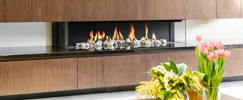 Double-height Fireplace Design Refurbishment in Nanuet, New York
